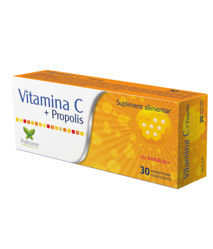 Vitamin C + Propolis chewable tablets